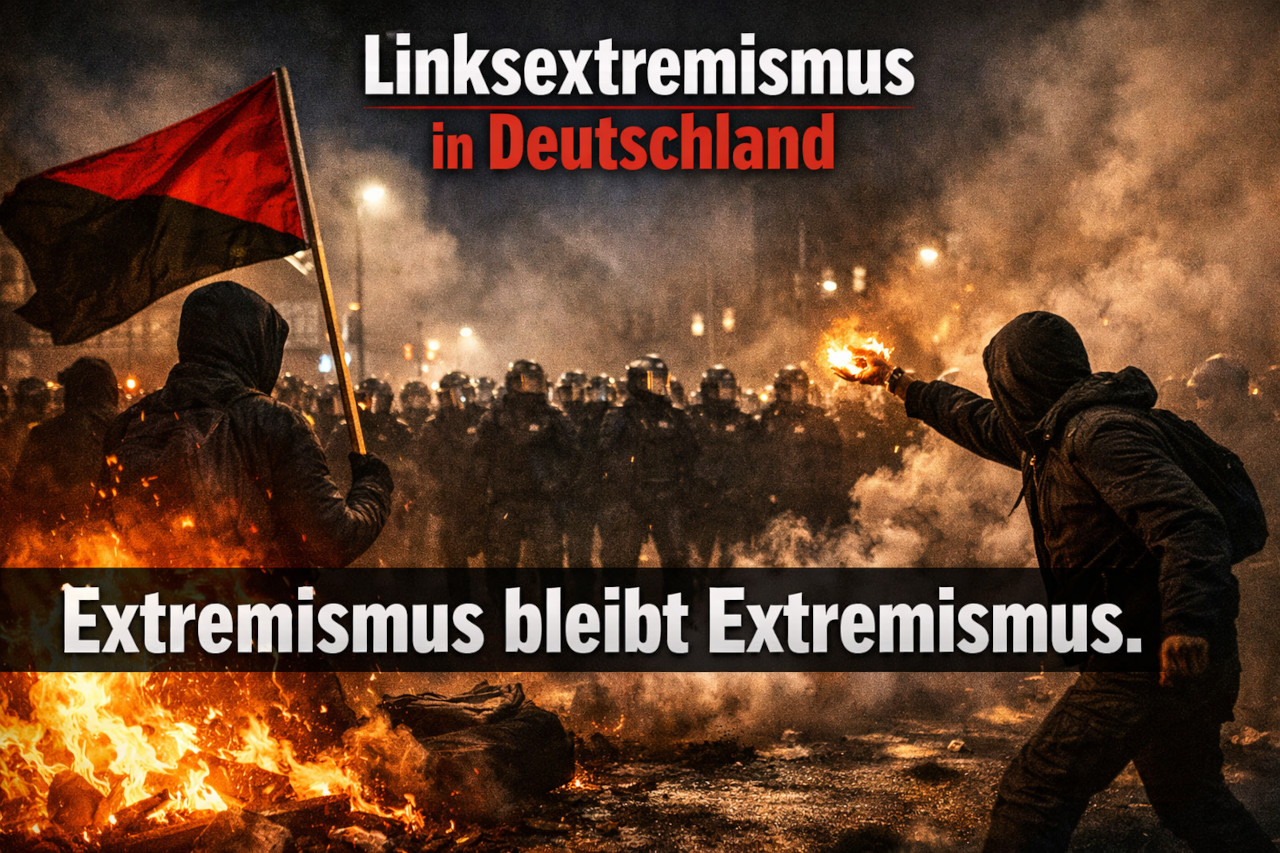 Blinder Fleck Linksextremismus