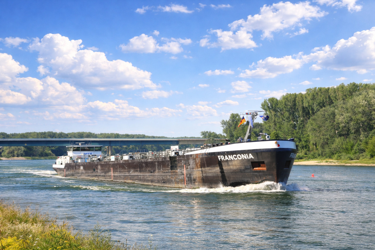 FRANCONIA - Gütermotorschiff (Binnenschiff)