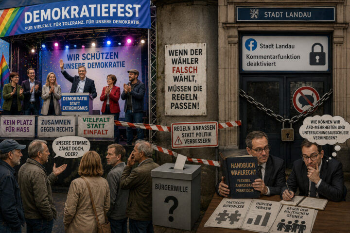 Demokratie oder politische Inszenierung?